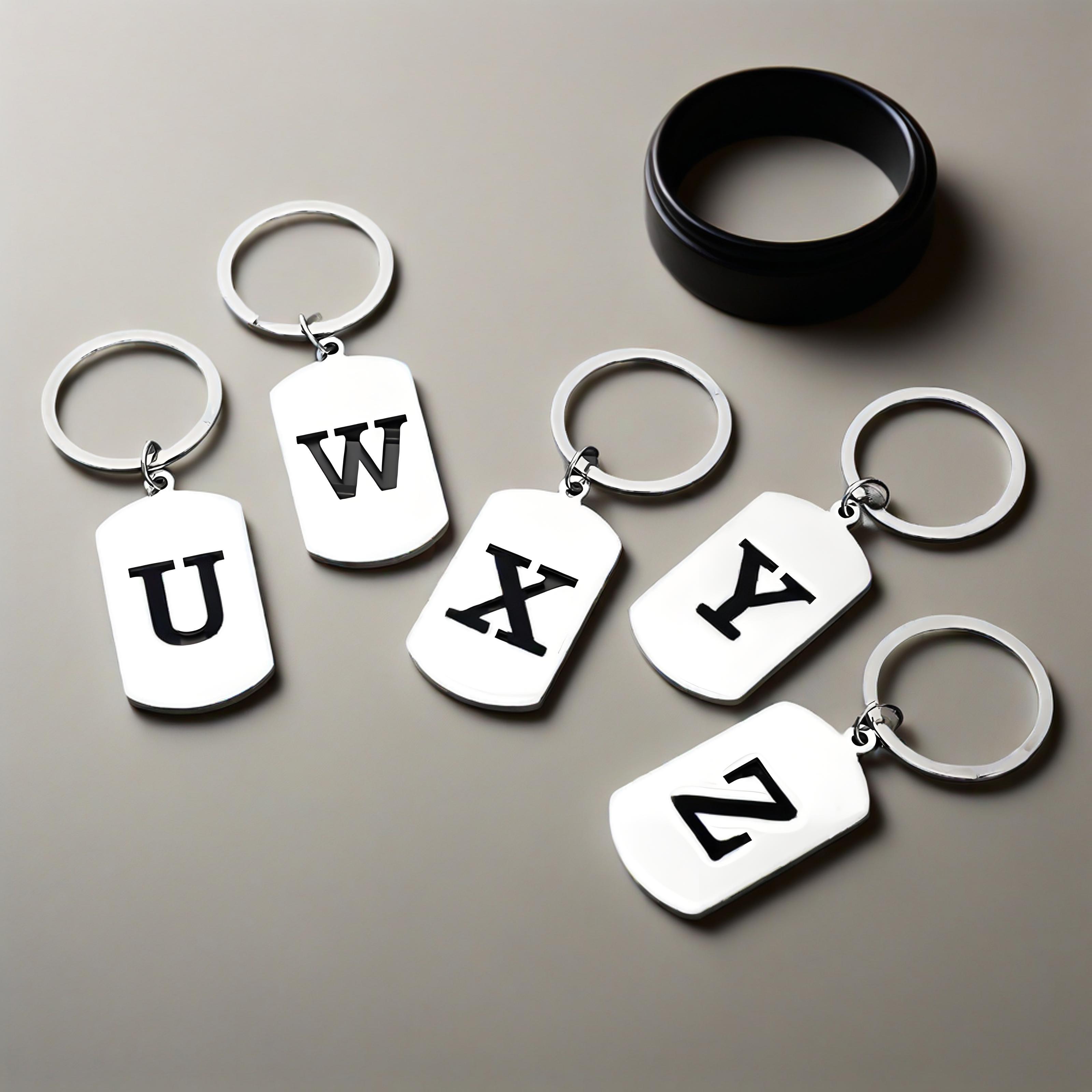 Portachiavi con lettera inizia - Initial Ring Custom recensione e prezzo