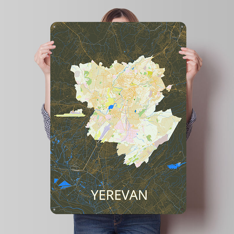 Poster in Latta con Mappa dell - Custom Map Poster recensione e prezzo