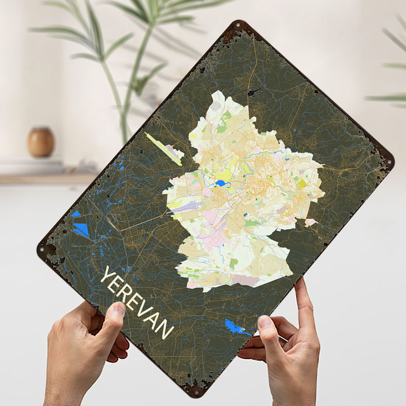 Poster in Latta con Mappa dell - Custom Map Poster recensione e prezzo