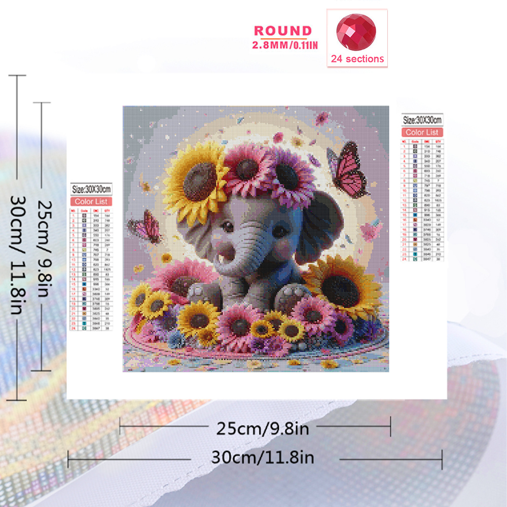 Evershine Elefante Pittura Dia - Photo Mosaic Print recensione e prezzo