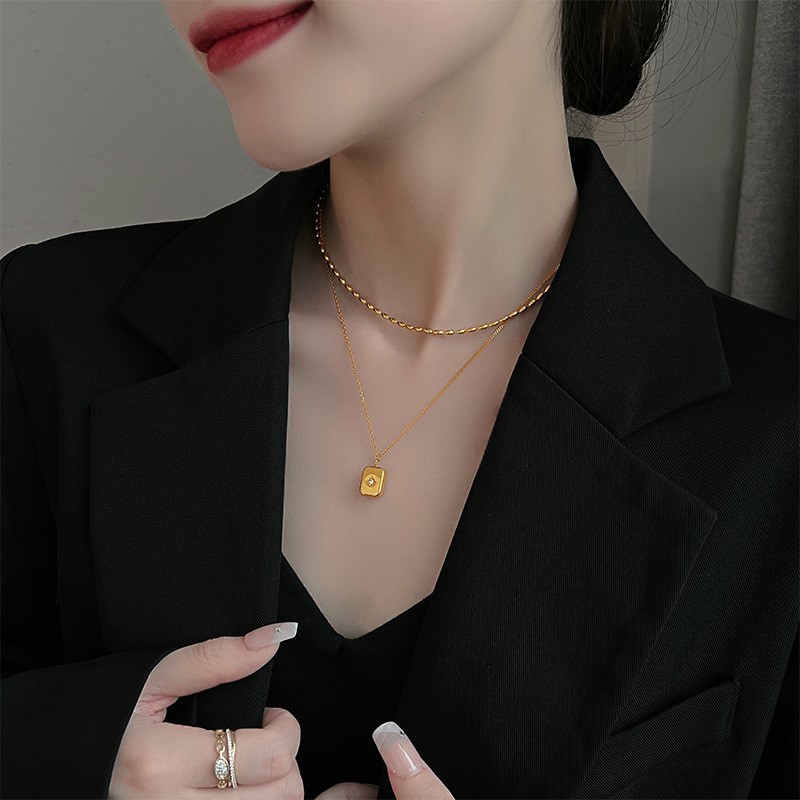 ANENJERY Collana con ciondolo  - Birth Flower Necklace recensione e prezzo