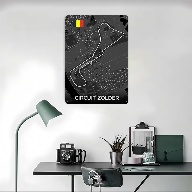 Poster in Metallo con Mappa de - Custom Map Poster recensione e prezzo